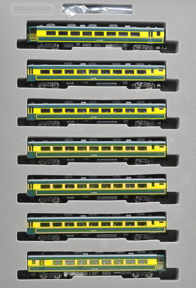 JR 14-700系客車 サロンカーなにわ (7両セット) (鉄道模型) - ホビー