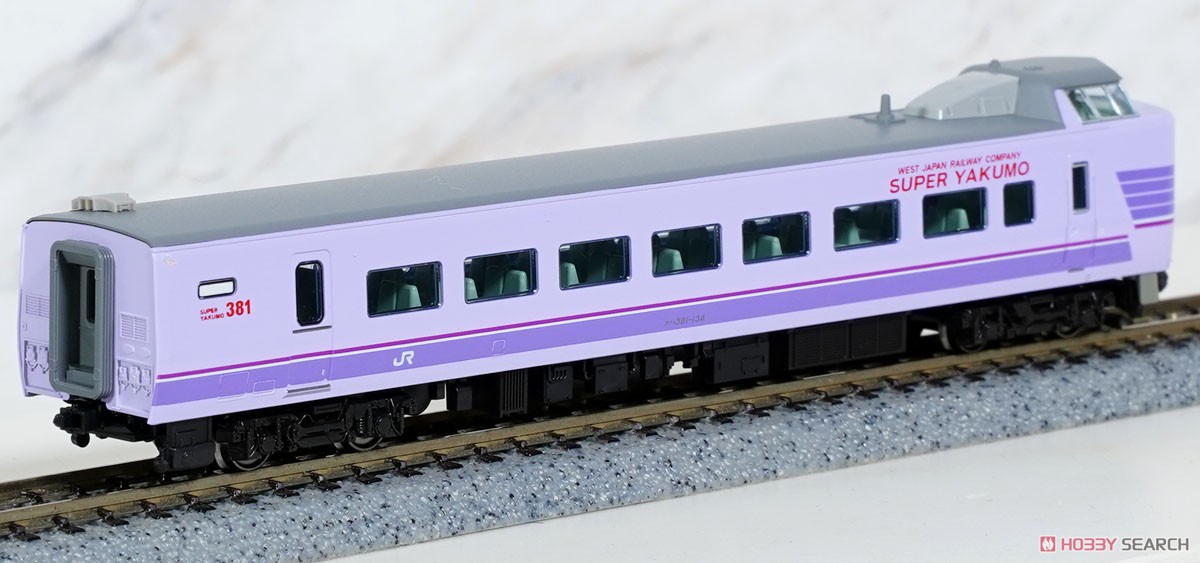 ☆特価品 381系 「スーパーやくも」 (パノラマ編成) 6両セット (6両