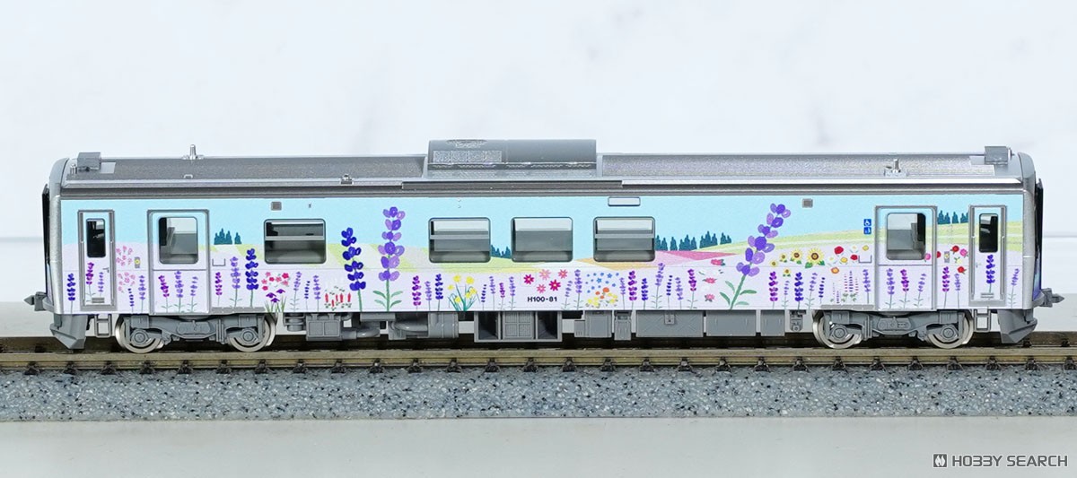 JR H100形ディーゼルカー (石北線・富良野線ラッピング車) セット (2両