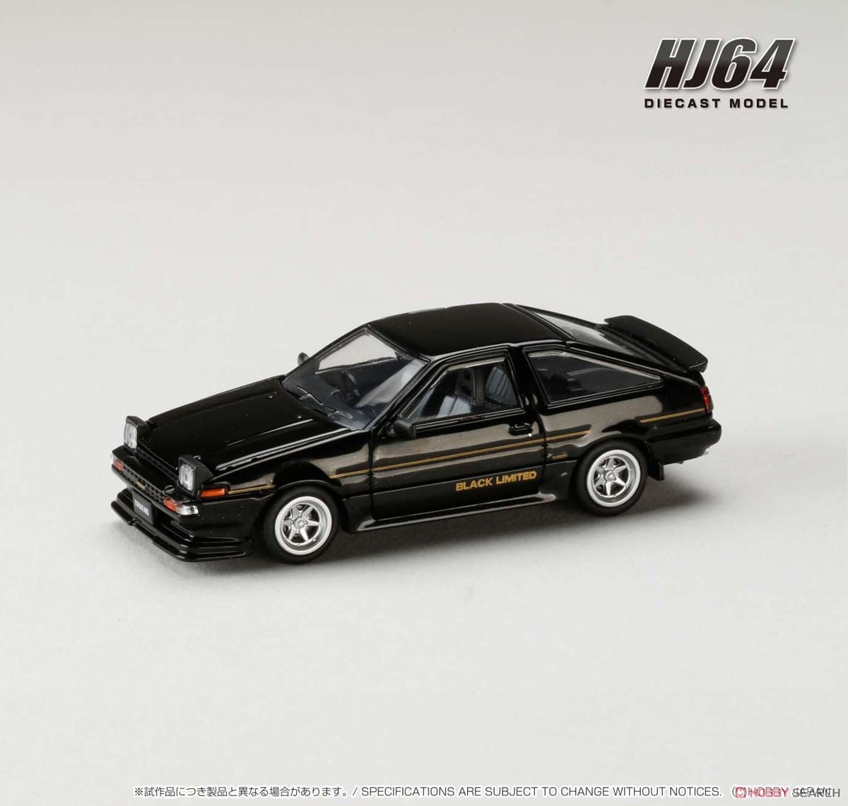 トヨタ スプリンター トレノ GT APEX (AE86) BLACK LIMITED JDM Style