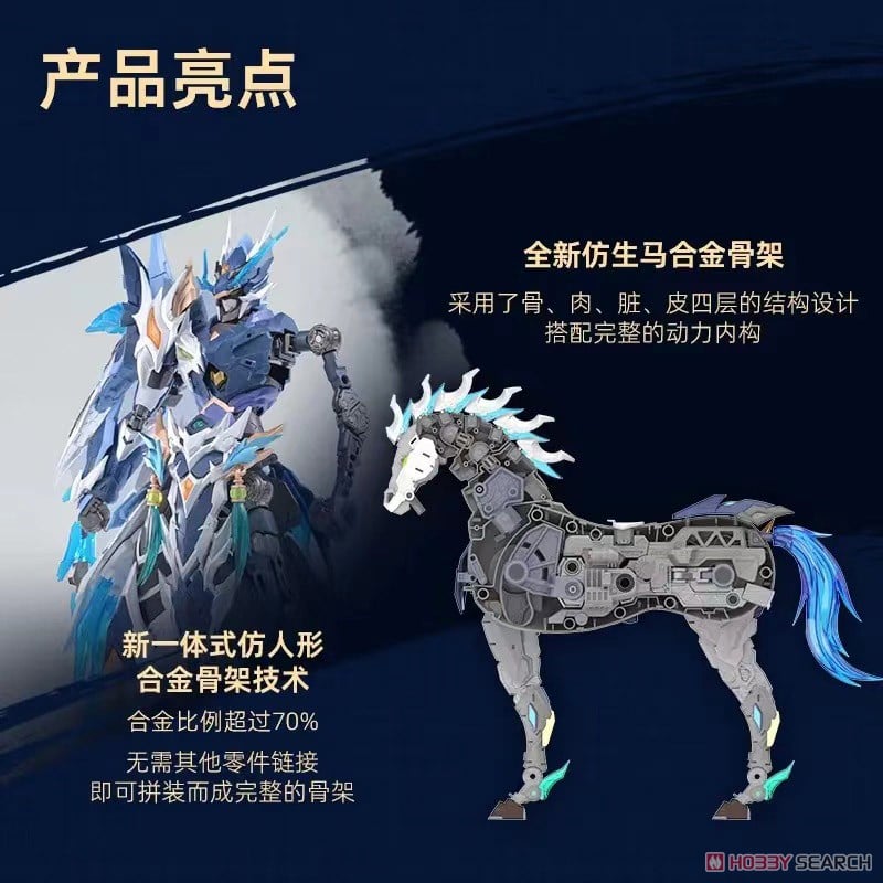 Legend of Star General` MNP-XH05 Zhao Yun & Yu Lan Bai Long Ju