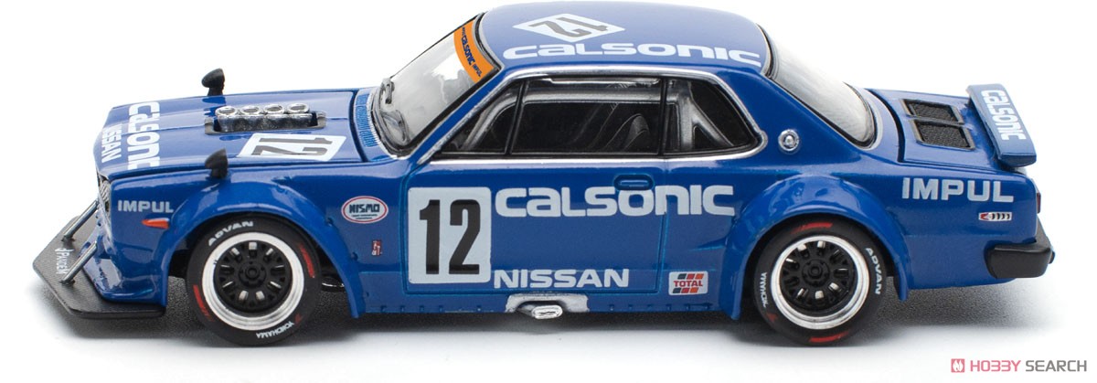 スカイラインGT-R V8ドリフト (ハコスカ) カルソニック (ミニカー