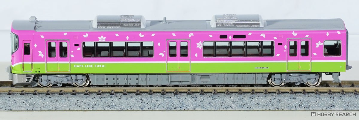 特別企画品】 ハピラインふくい521系 (標準塗色＋フルラッピング編成
