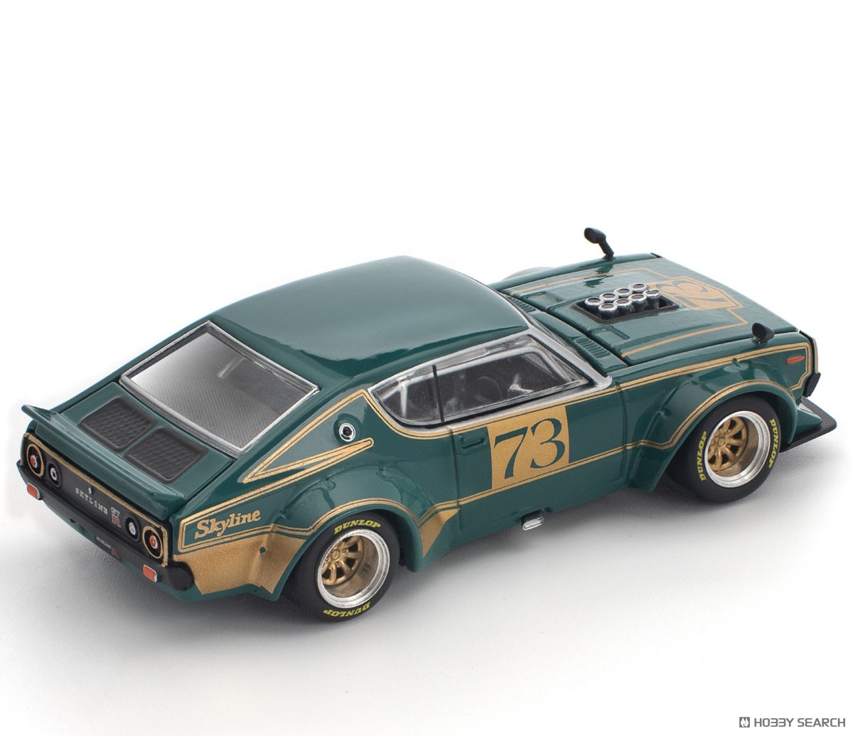 KPGC110 ケンメリレーシング #73 グリーン/ゴールド (ミニカー