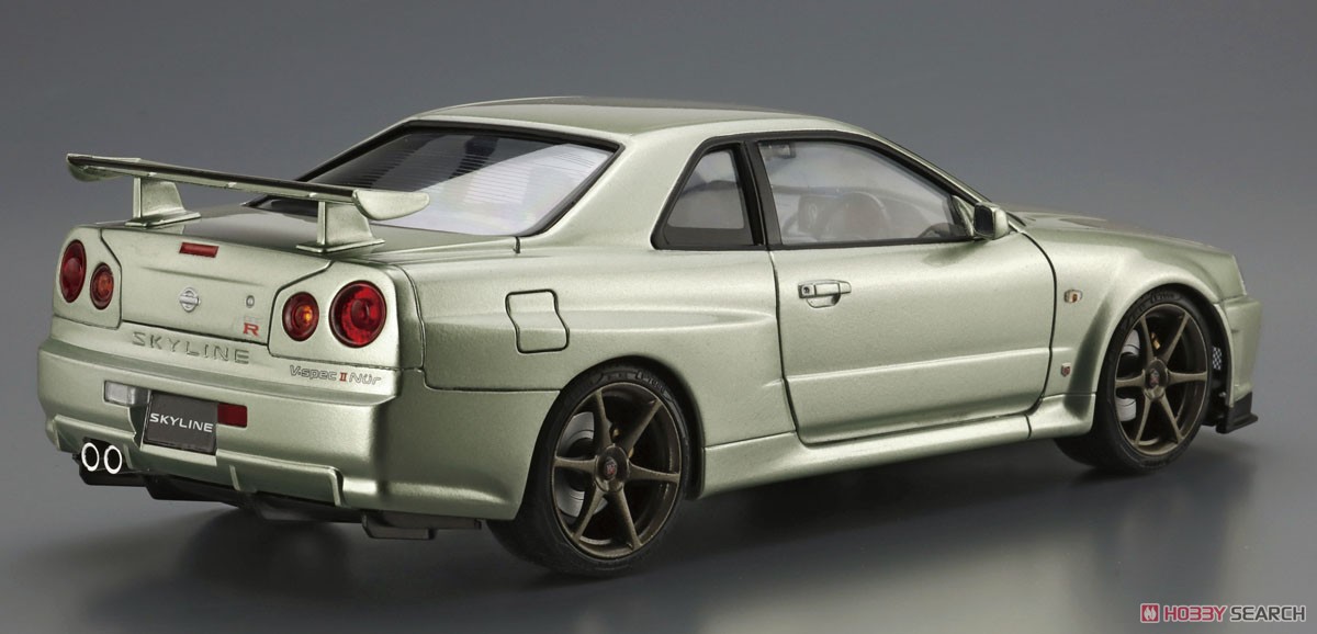 ニッサン BNR34 スカイラインGT-R V-specII Nur.`02 (プラモデル