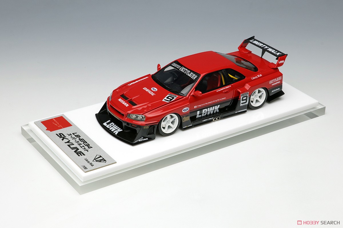 LB-ER34 スーパーシルエット スカイライン (ホワイトホイール