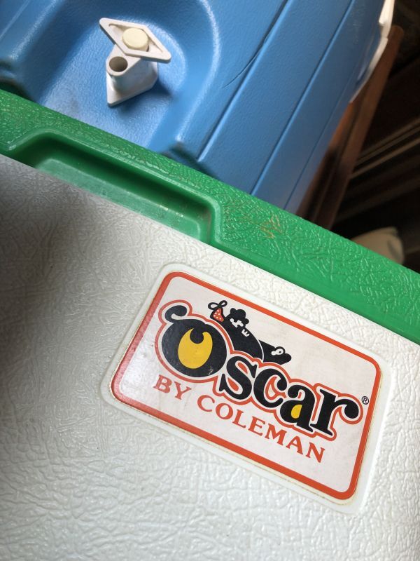 80s Vintage Coleman Oscar Cooler Box (B823) - 2000toys Antique Mall