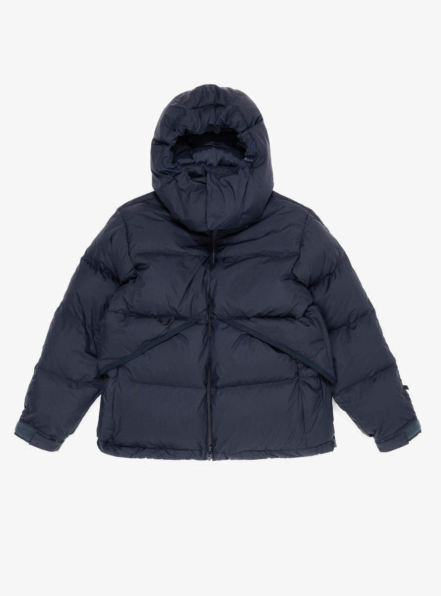 Tech Alpine Down Parka Navy by Daiwa Pier39 | Couverture & The