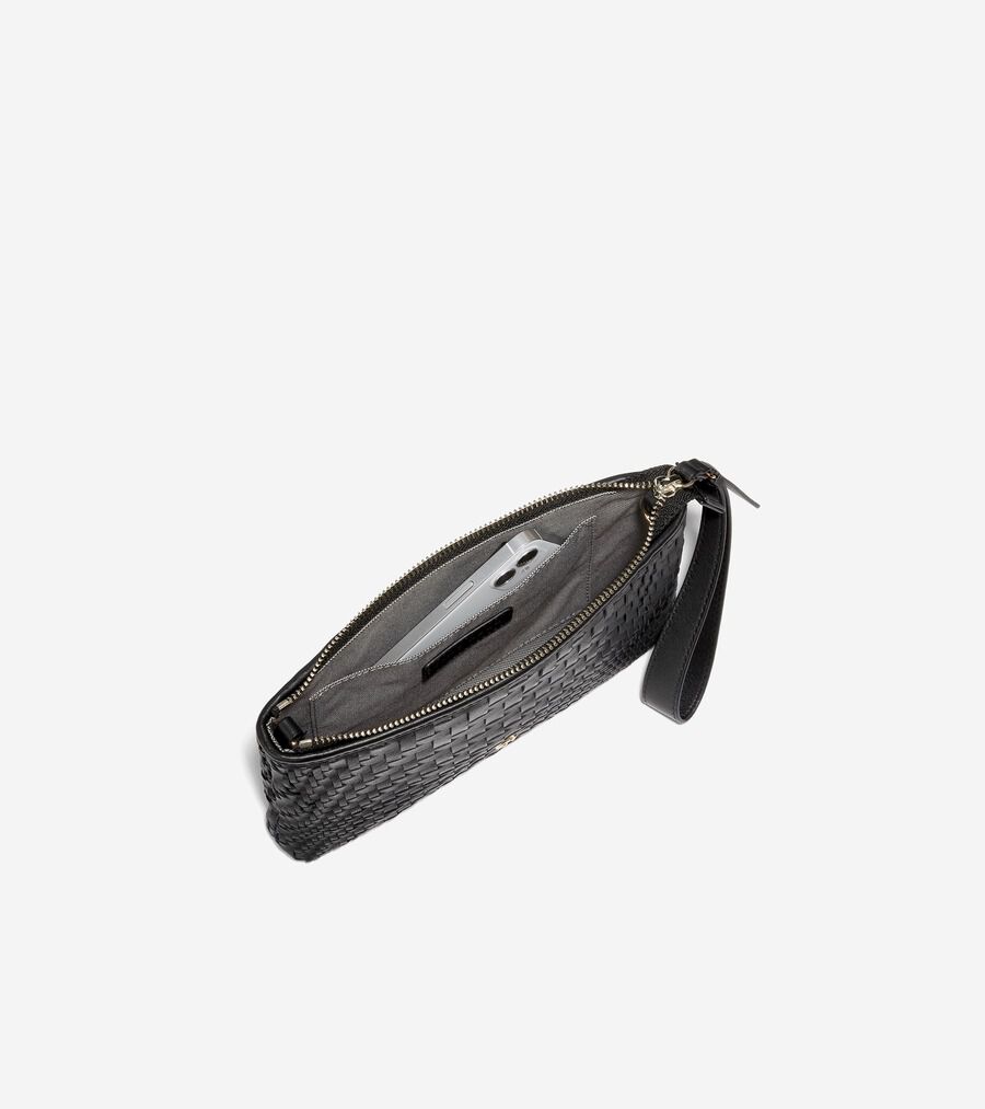 エッセンシャル ウーブン ポーチ womens 22400 | COLE_HAAN