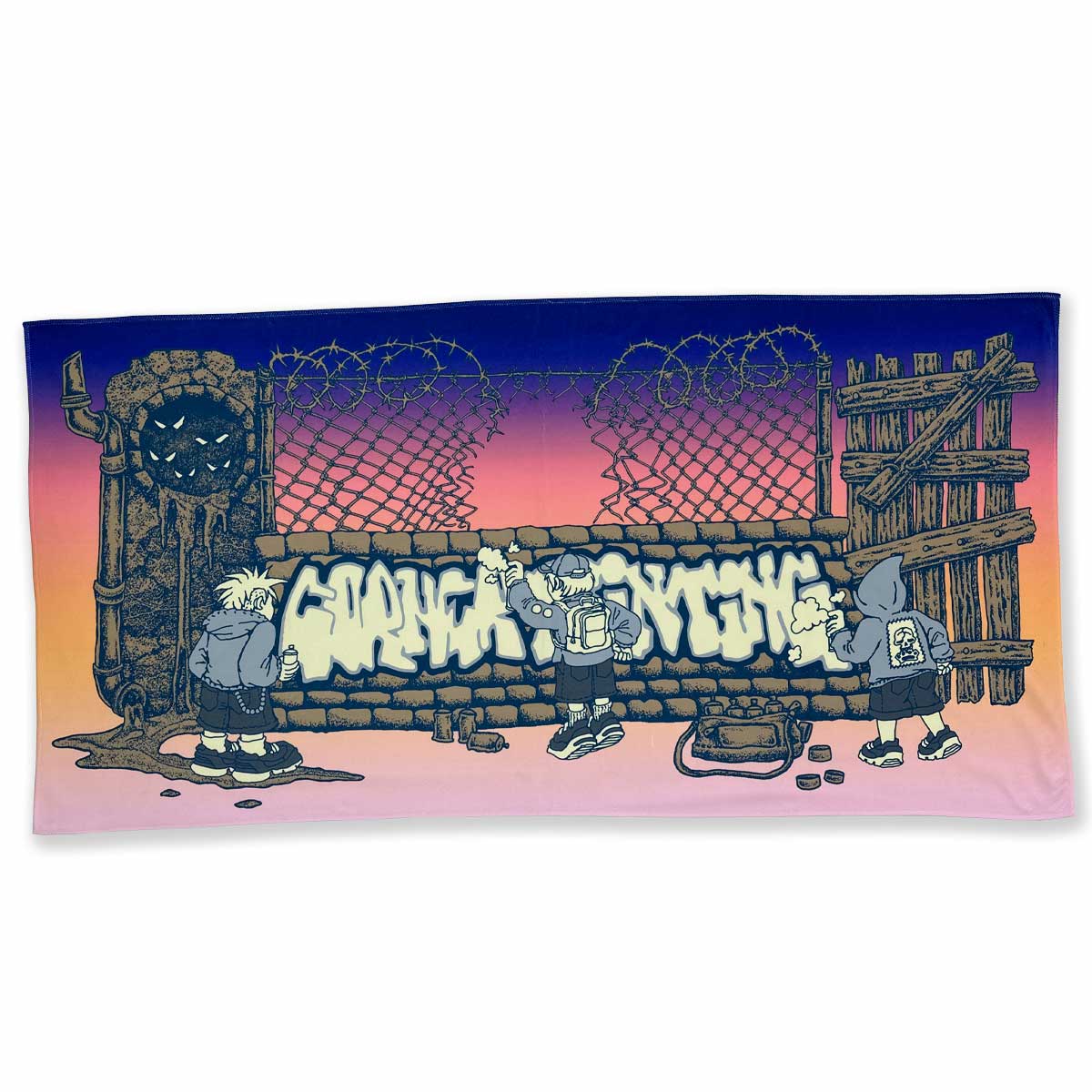 CORNER PRINTING | フルカラーバスタオル (品番ST-1319-044)