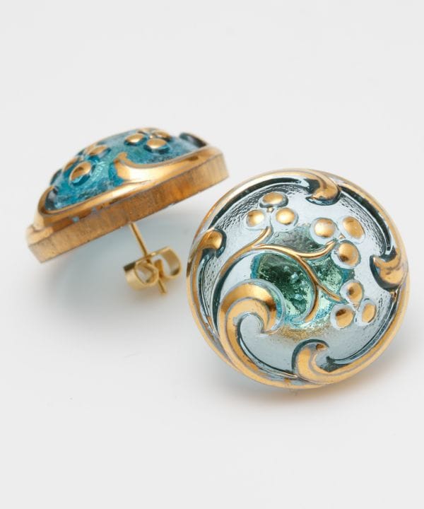 チェコガラスソレピアス（L）(CLEAR UNICORN): 『欧州航路』