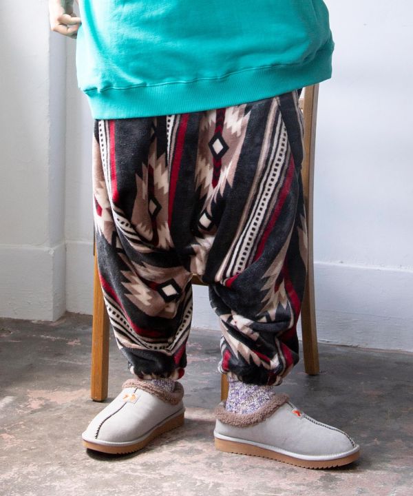 着る毛布】ノマディサルエルパンツ《NOMADY》(NATURAL): 『チャイハネ