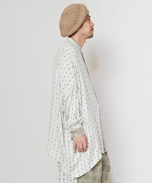 アラセアメンズシャツ(BLUE): 『チャイハネ』公式通販