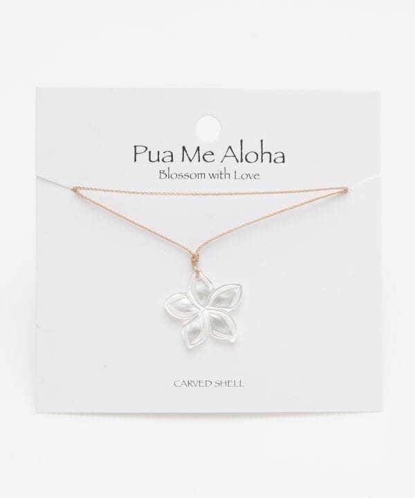 LEIGHTON LAM】シェルコードS ネックレス(HIBISCUS): 『Kahiko(カヒコ