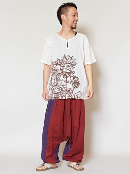 アナンダサルエルパンツ(OFF WHITE): 『チャイハネ』公式通販