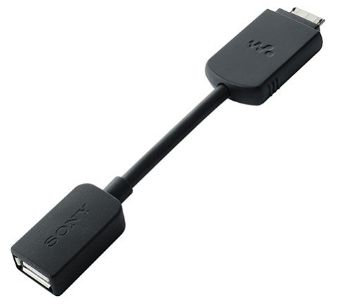 USB DAC付きウォークマンZX300とA40に、ウォークマンをスッキリと接続