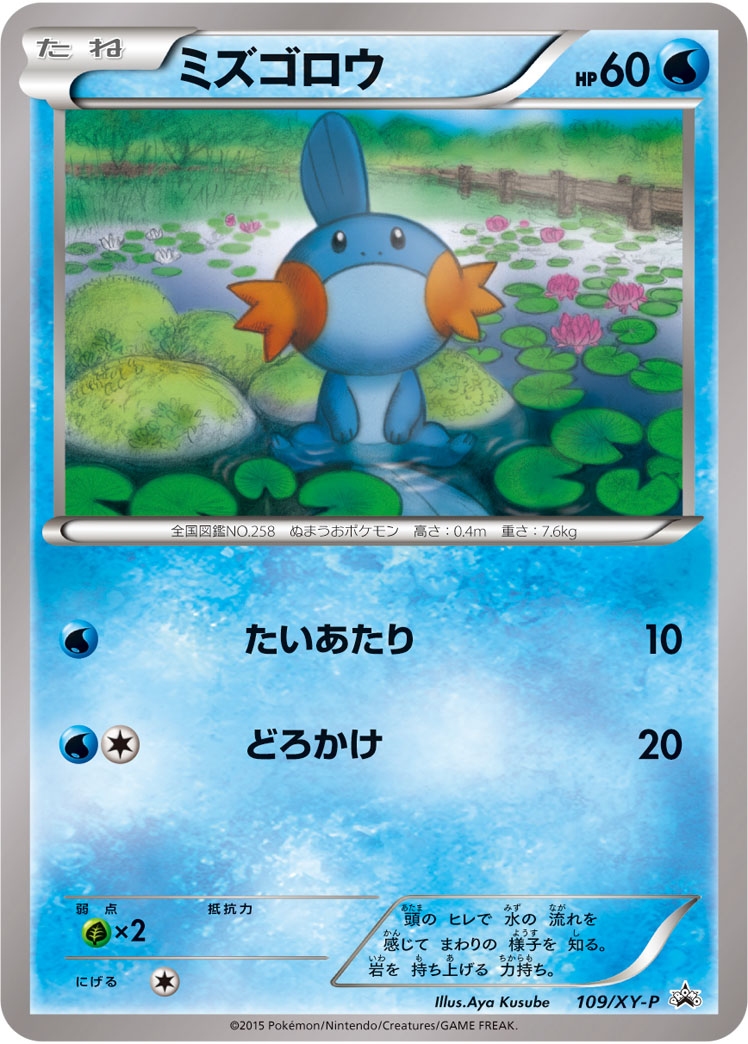 ミズゴロウ【P】{109/XY-P}