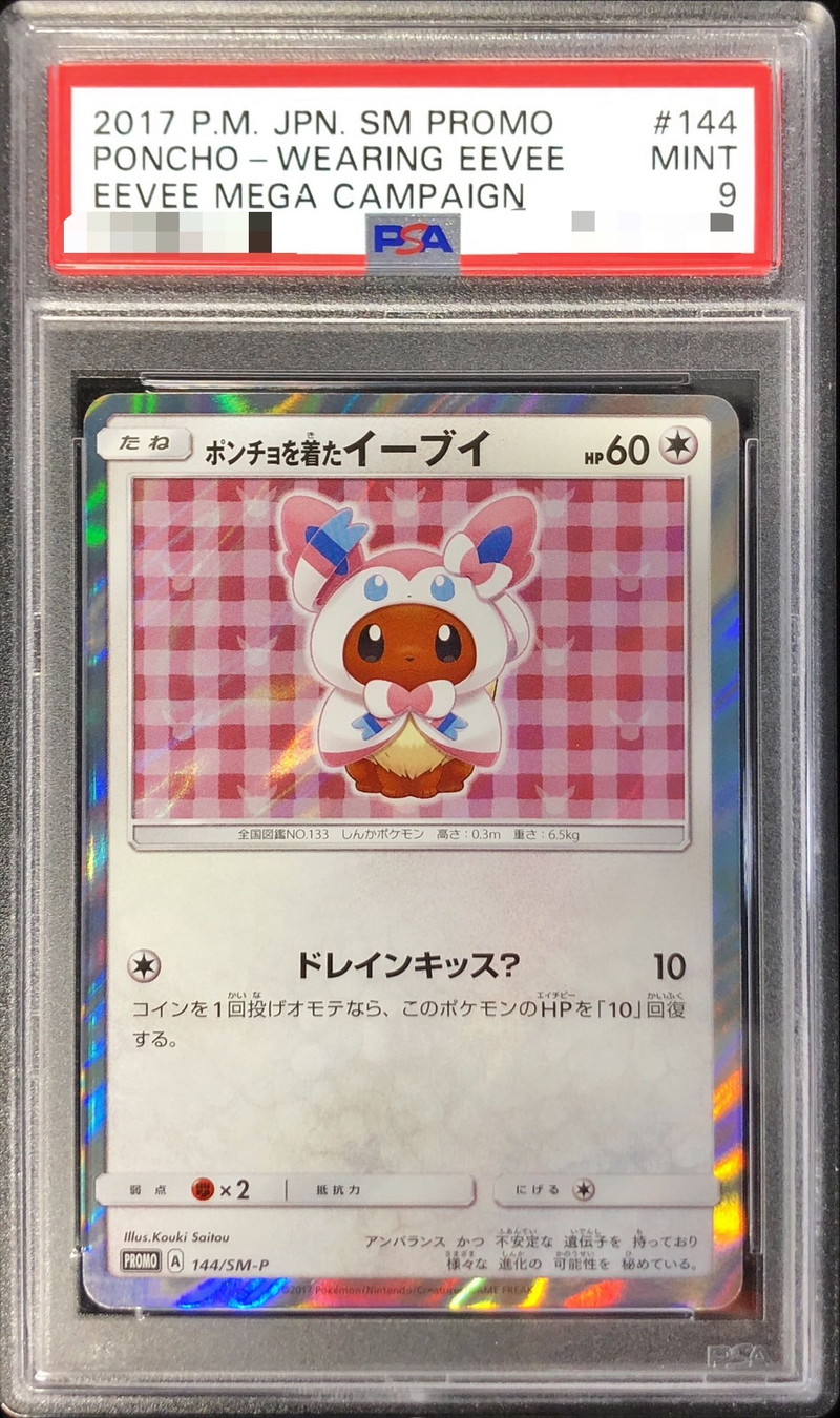 ポンチョを着たイーブイ ポンチョを着たイーブイ PROMO プロモ 137/SM