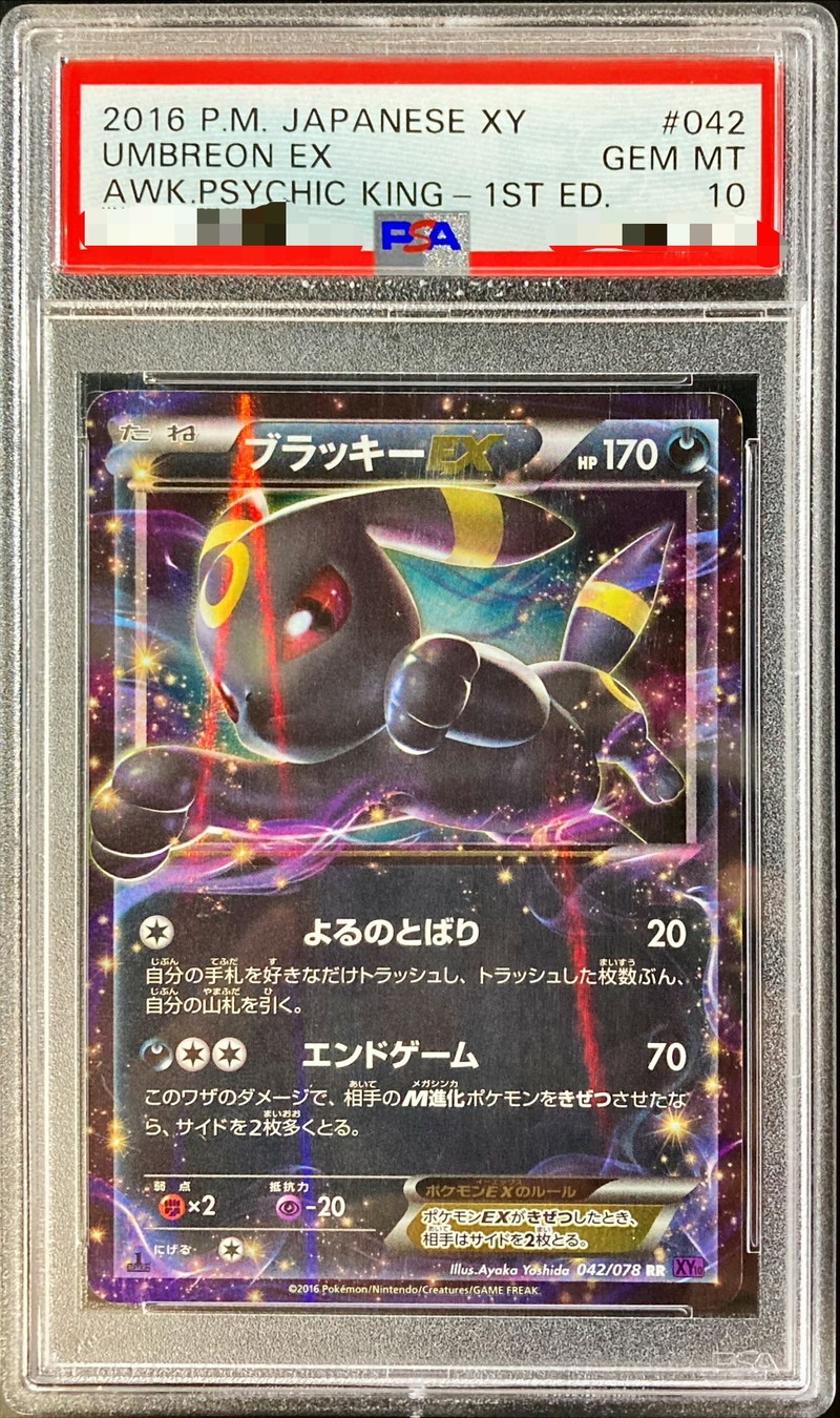 状態難/PSA10鑑定済〕ブラッキーEX【RR】{042/078}
