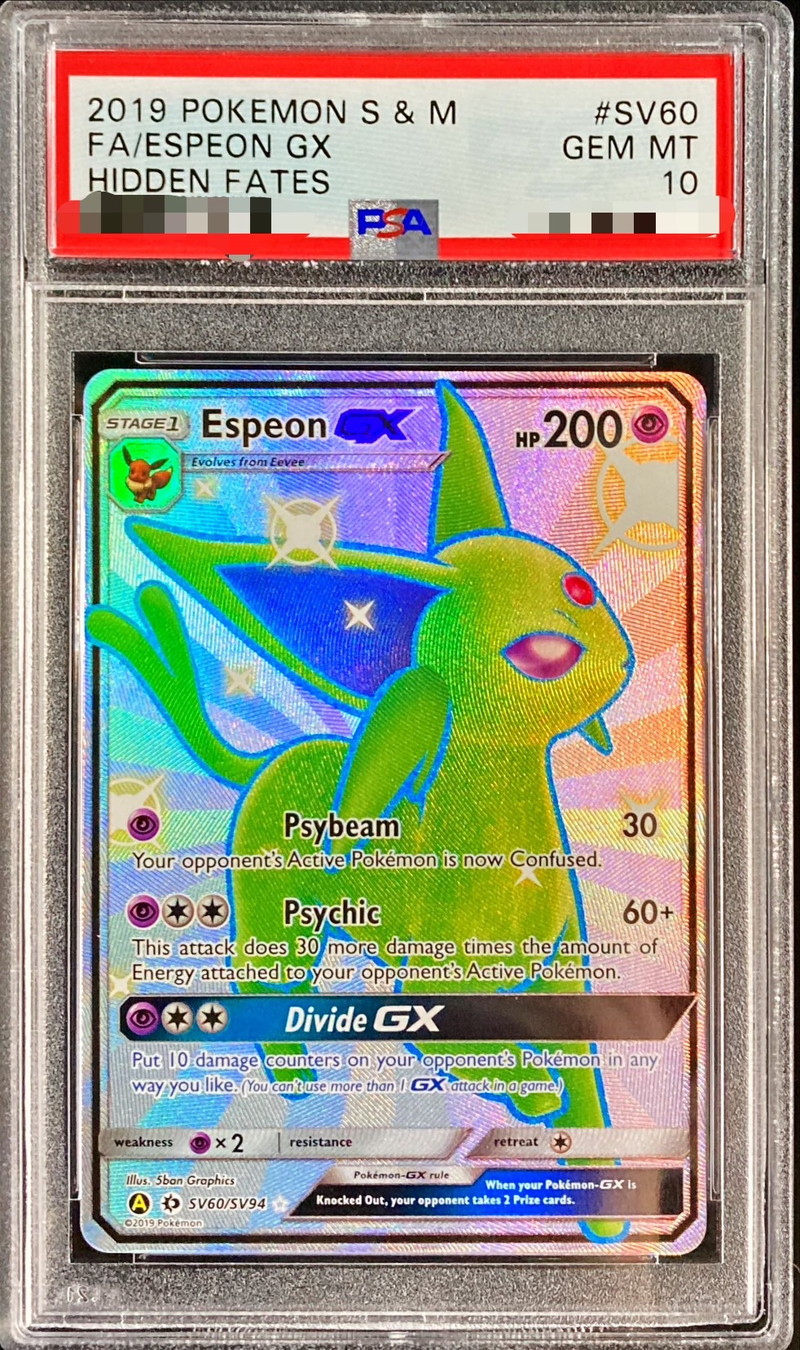 PSA10鑑定済〕エーフィGX(SSR仕様/英語版)【-】{SV60/SV94}