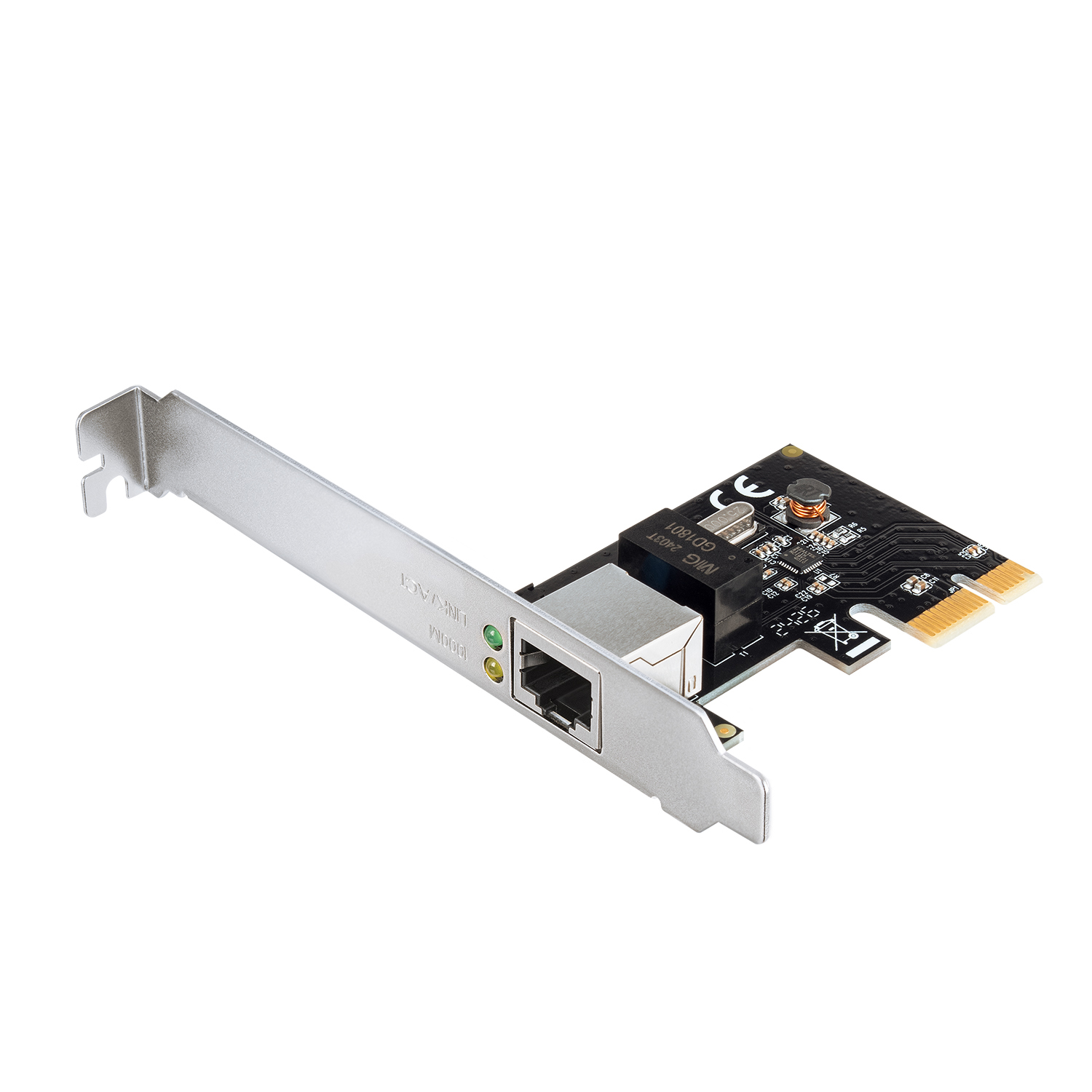 ポートを増やしタイ ギガビットLAN増設 PCI Express×1接続