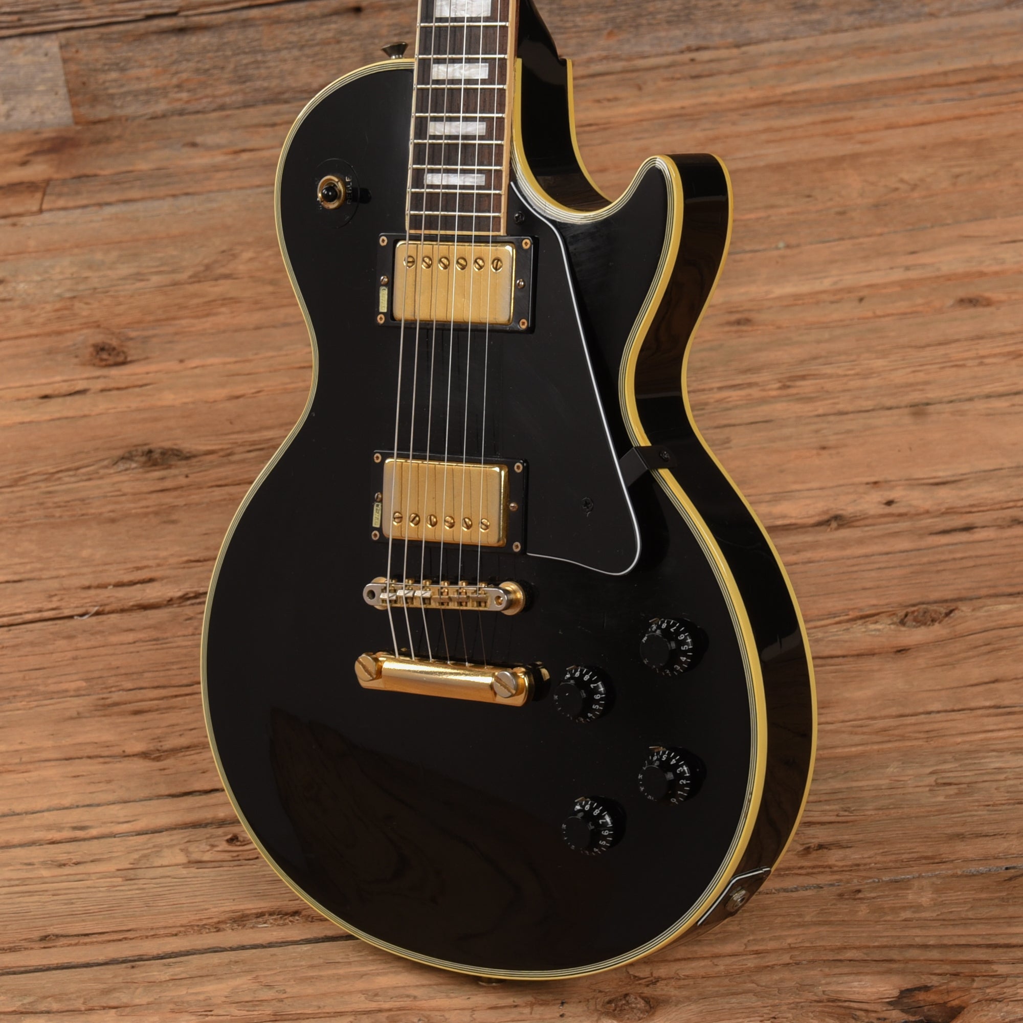 Burny RLC-70 Black 1980s – Chicago Music Exchange