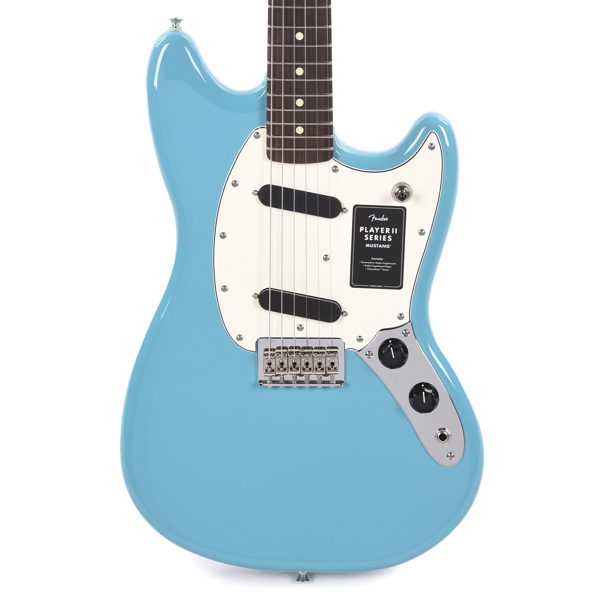 Fender Player II Mustang Aquatone Blue – Chicago Music Exchange