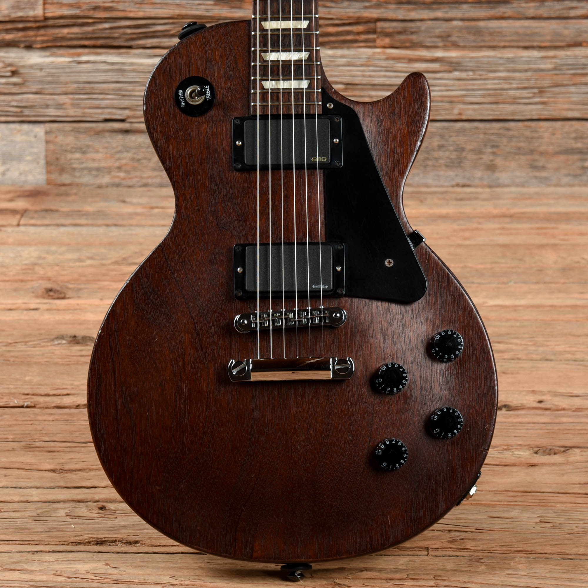 Gibson Les Paul Studio Faded Worn Brown 2010 – Chicago Music Exchange