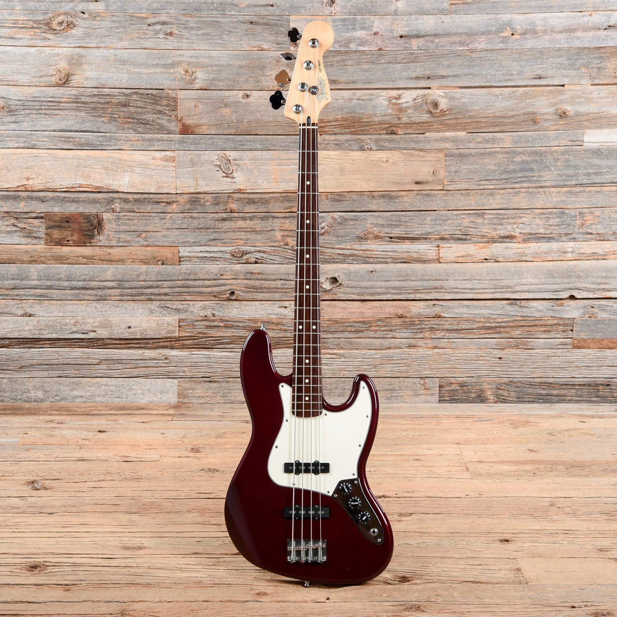 Fender Standard Jazz Bass Midnight Wine 2000 – Chicago Music Exchange