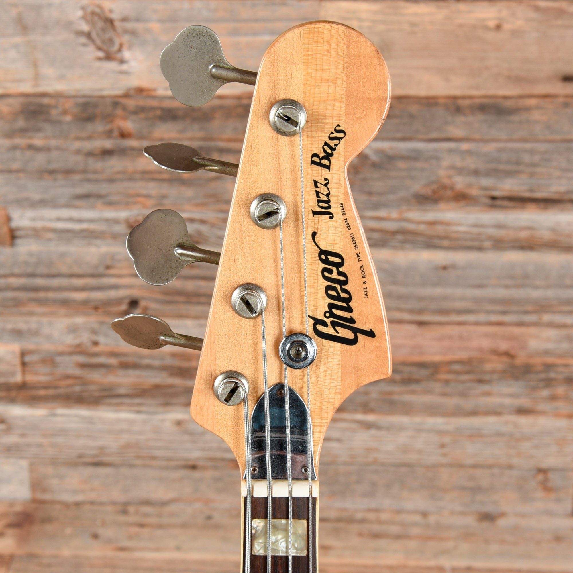 Greco Jazz Bass Mocha 1970s – Chicago Music Exchange