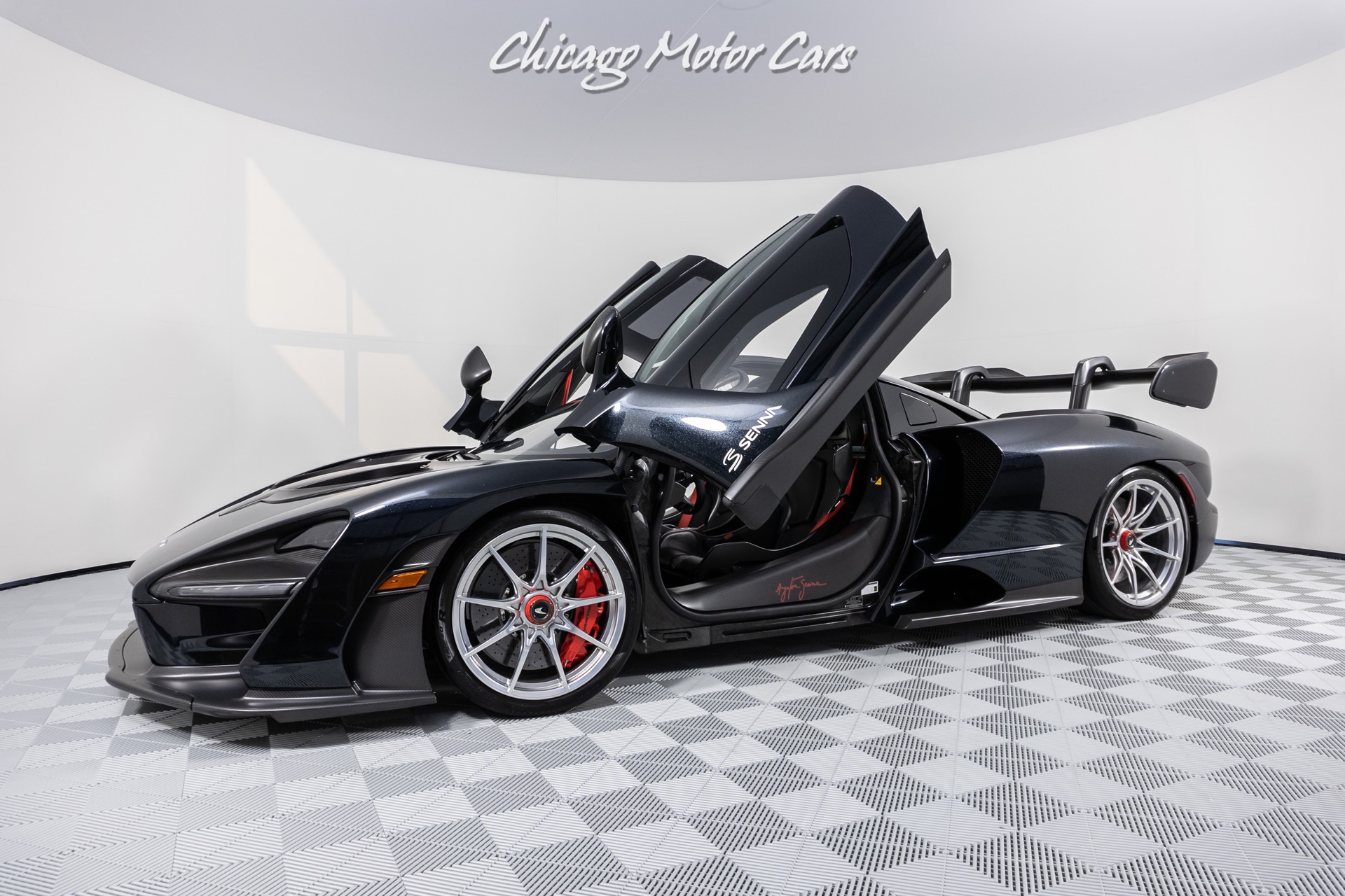 Used 2019 McLaren Senna Coupe ONLY 553 Miles MSO Diamond Black