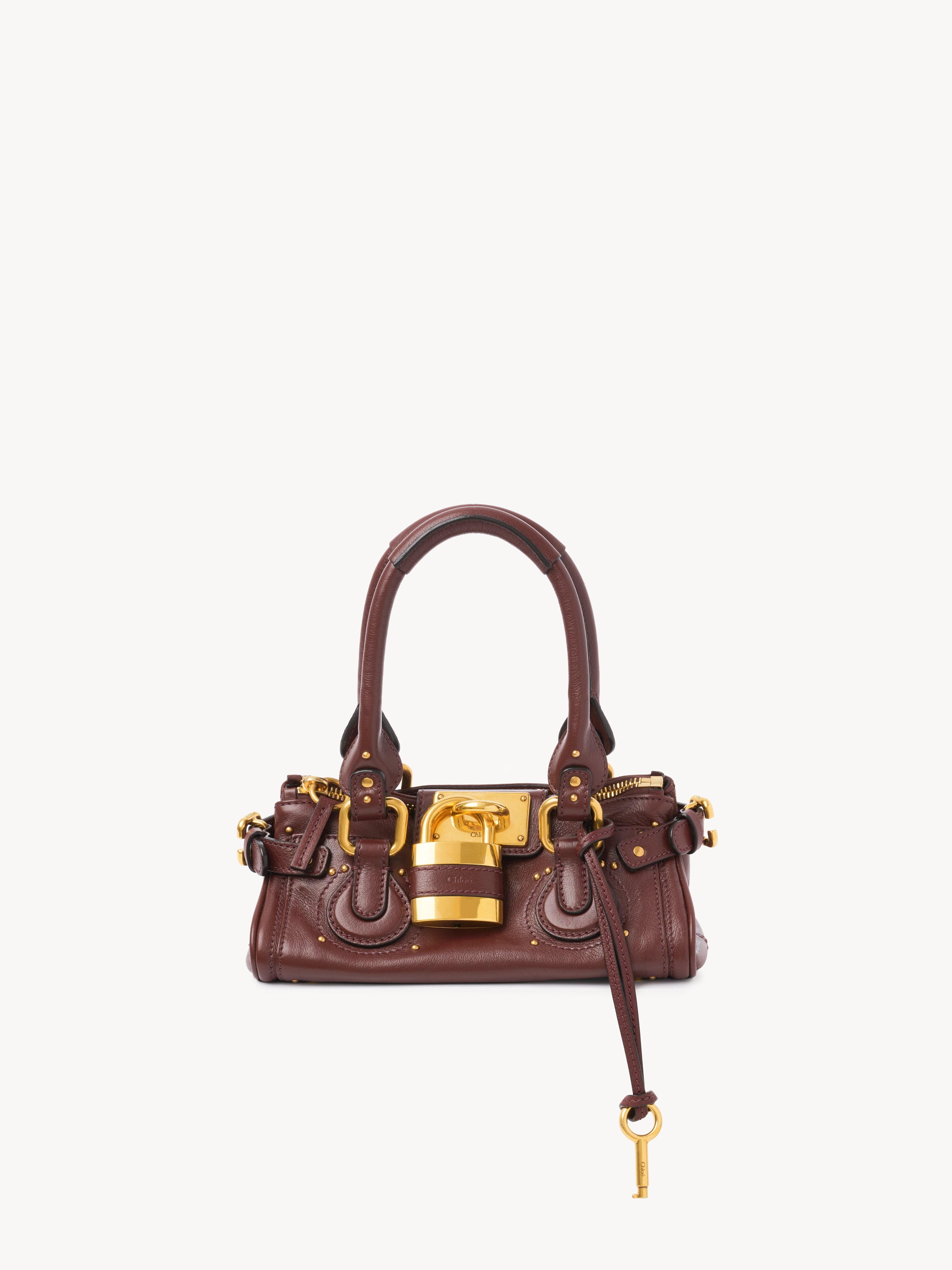 グレインレザー製Paddingtonバッグ 茶色 - Chloé