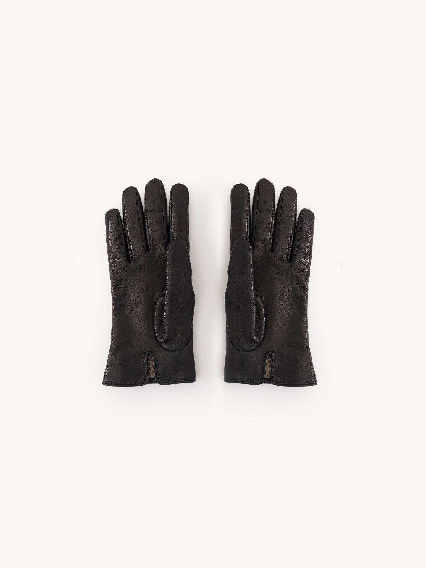 レザー製クロエ アイコニックグローブ 黒 - Chloé