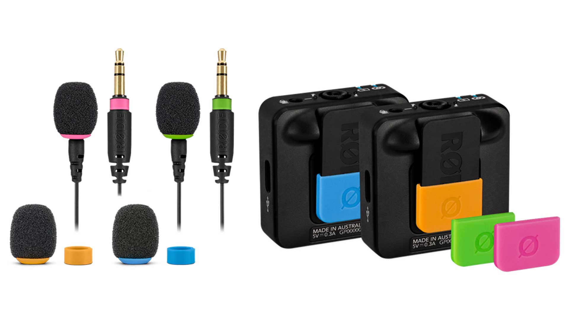 RØDE Wireless GO IIの新アクセサリー「FlexClip GO」と「COLORS 2」が