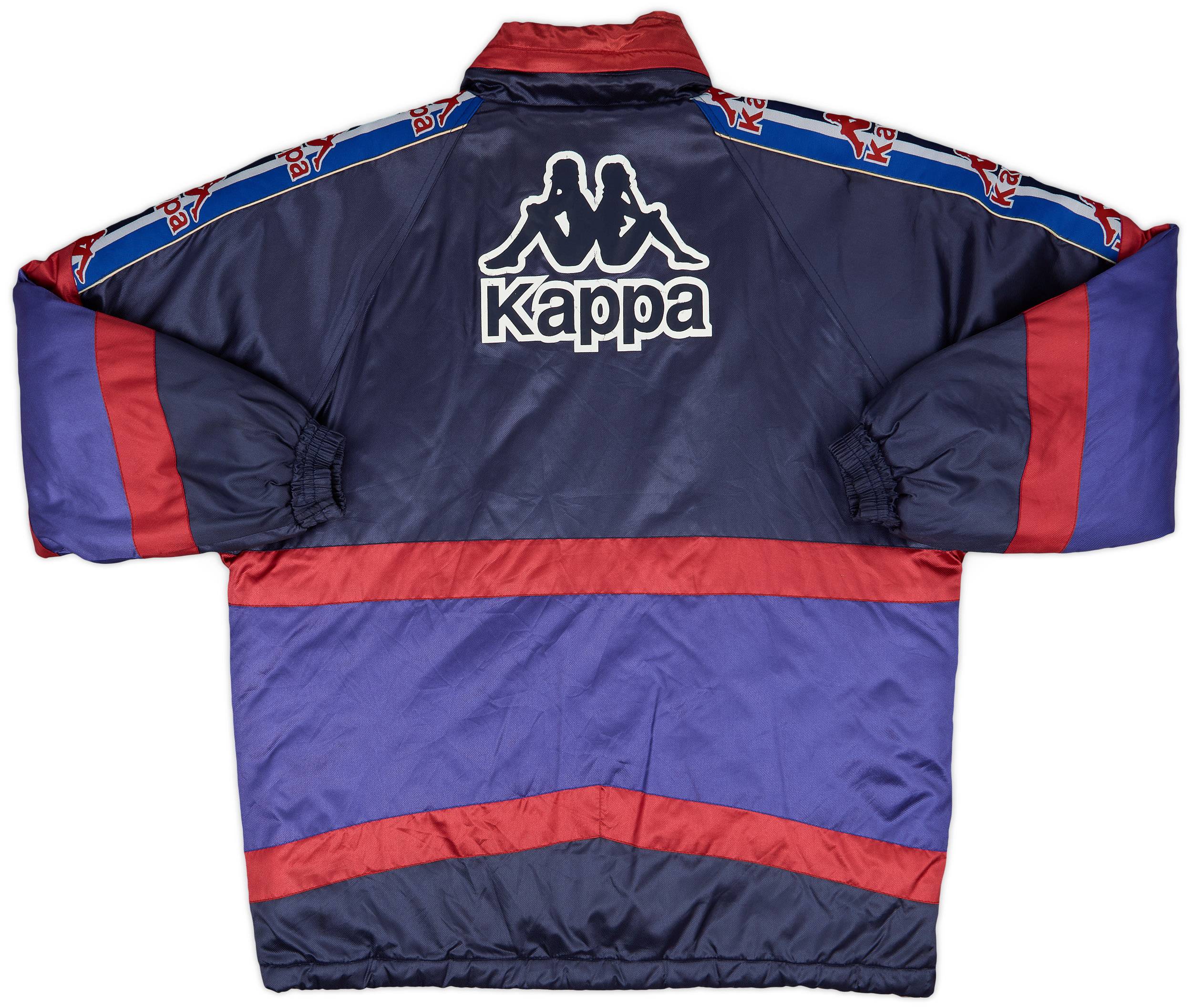 1995-97 Barcelona Kappa Padded Bench Coat - 6/10 - (L)