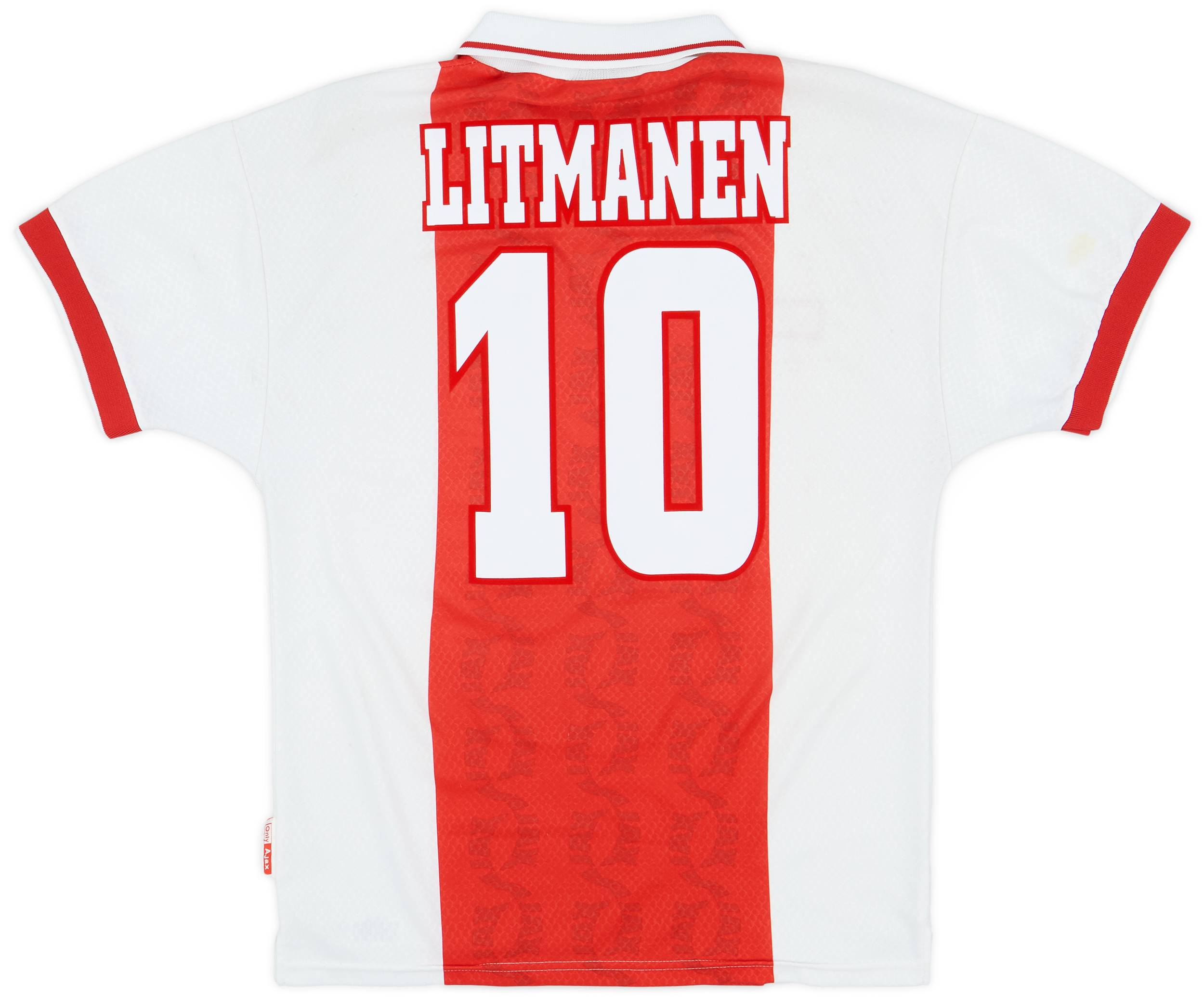 1998-99 Ajax Home Shirt Litmanen #10 - 6/10 - (S)