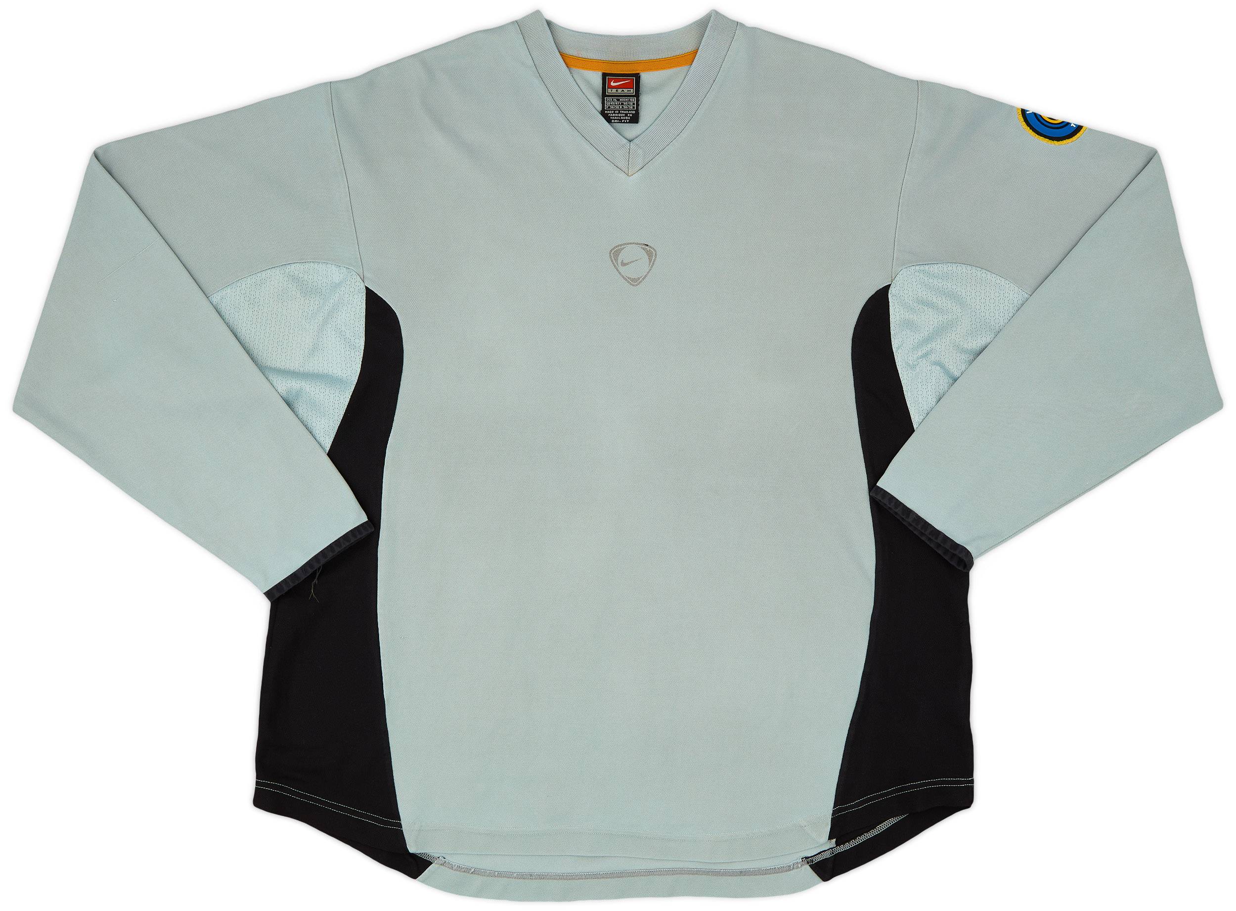 2000-01 Inter Milan Nike Training L/S Shirt - 6/10 - (XL)