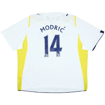 2011-12 Tottenham Home Shirt Modric #14 - 8/10 - (XL)