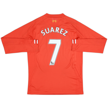 2013-14 Liverpool Home Shirt Suarez #7 - 5/10 - (S)