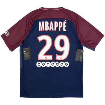 2017-18 Paris Saint-Germain Third Shirt Mbappe #29 - 7/10 - (XXL)