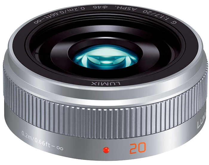 Panasonic 20mm f1.7 II ASPH Lumix G Lens (Silver) | Clifton Cameras