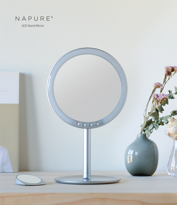 堀内鏡工業株式会社＊商品のご案内［ナピュア®ミラー スタンドタイプ］＊
