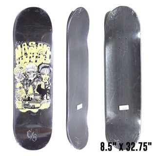 SUICIDAL SKATES]-Cross Logo Color Skateboard Deck-GRN