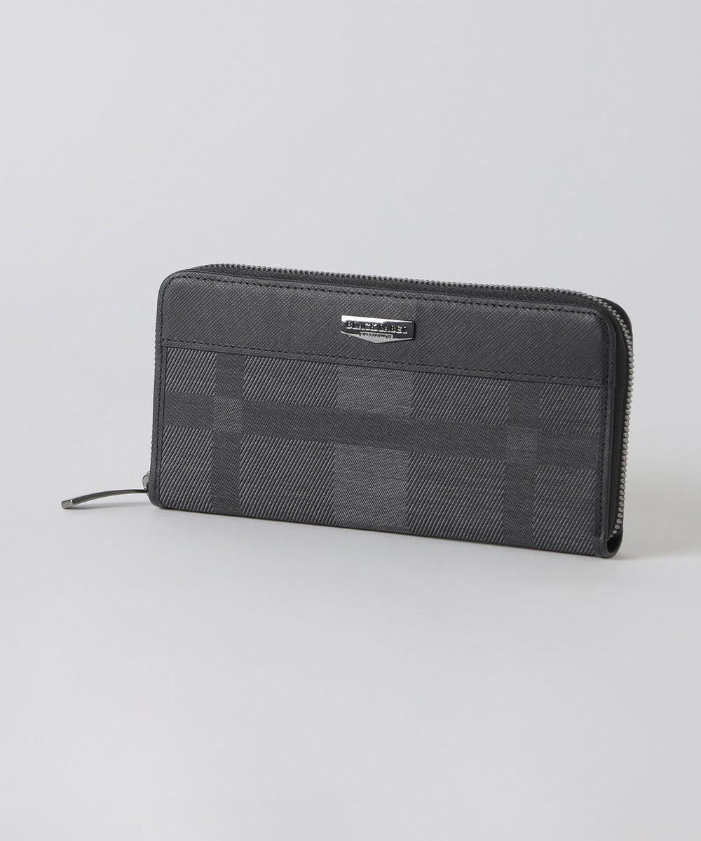 一部店舗限定】シャドークレストブリッジチェックラウンドジップ