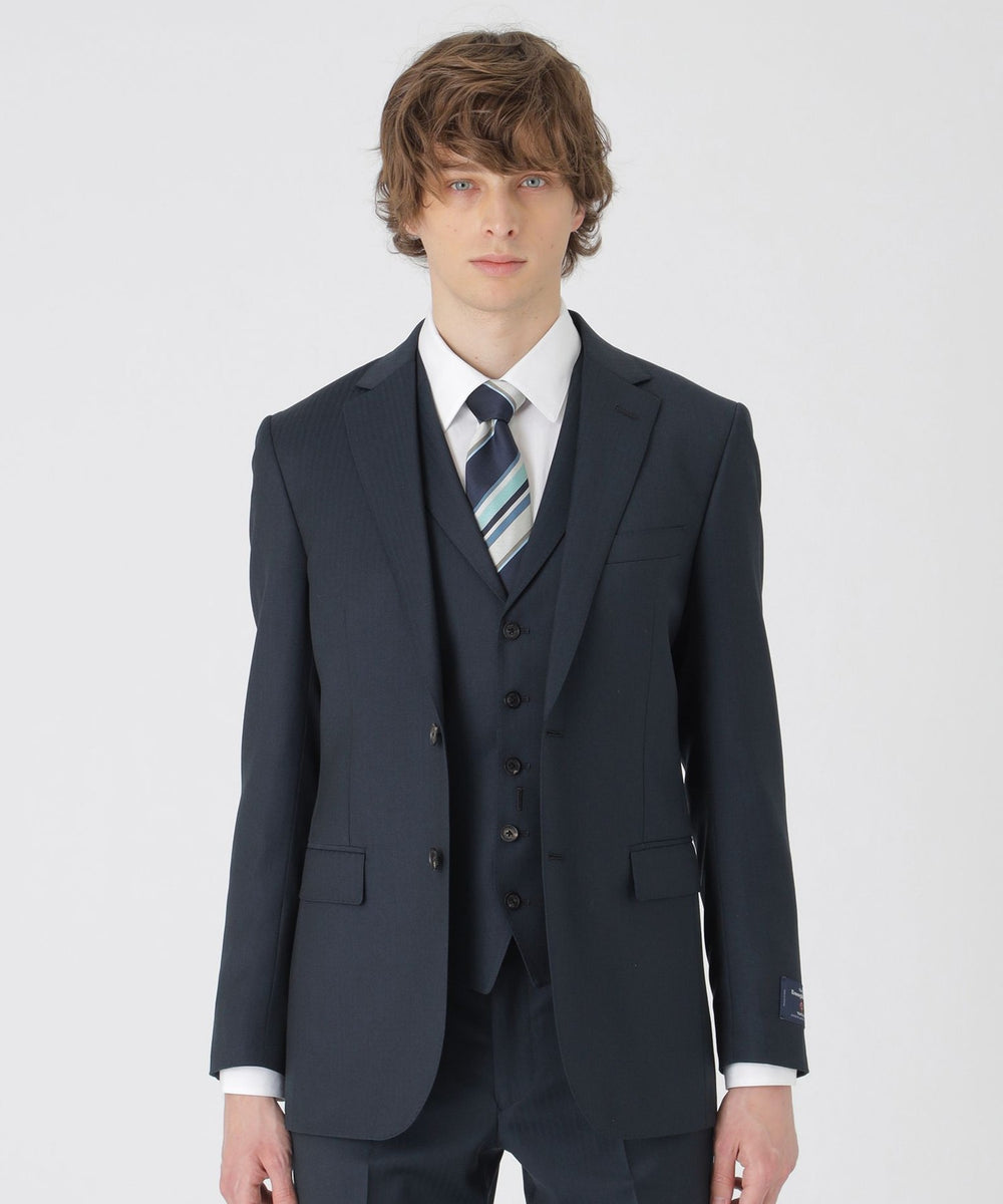 一部店舗限定】Zegna TRAVELLER シャンブレーブルーヘリンボーン