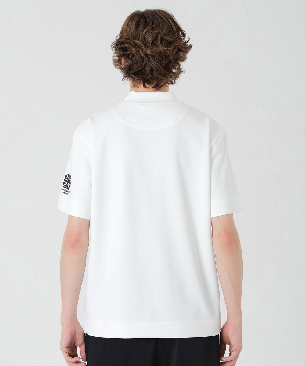 BLACK lab.×Admiral】シャドーチェックロゴグラフィックTシャツ