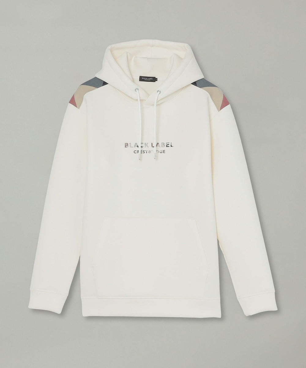 一部店舗限定】ショルダーチェックロゴフーディー（カットソー