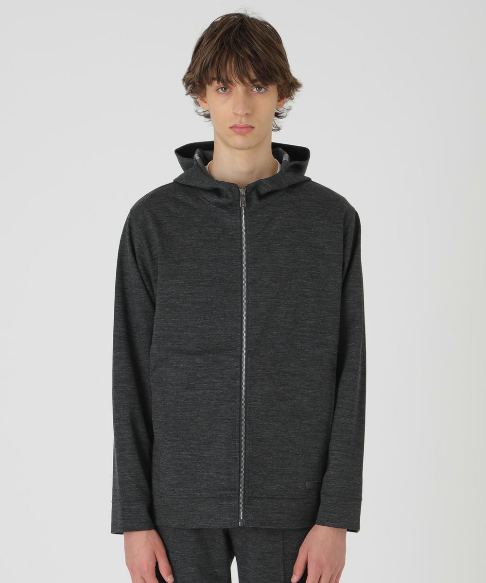 ボンディングウールジャージーパーカー（カットソー）｜BLACK LABEL