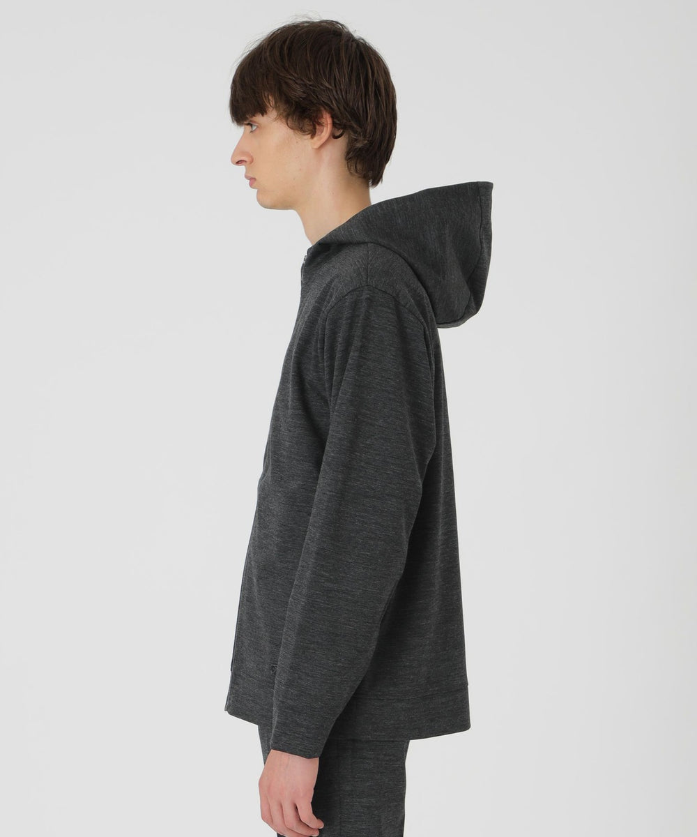 ボンディングウールジャージーパーカー（カットソー）｜BLACK LABEL