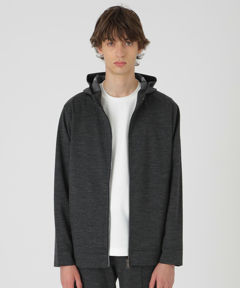 ボンディングウールジャージーパーカー（カットソー）｜BLACK LABEL